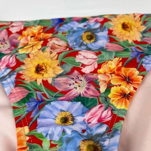 Floral Bikini Bottom Size 14 - Picture 2 of 3